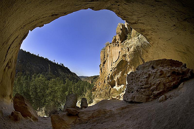 A room view from Bandelier National Monument - Image: Kevin Eddy