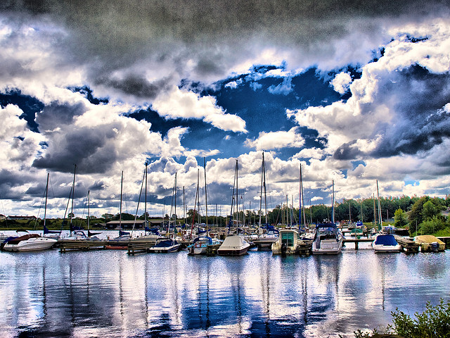 Lough Neagh of Northern Ireland. Image by  Etrusia UK