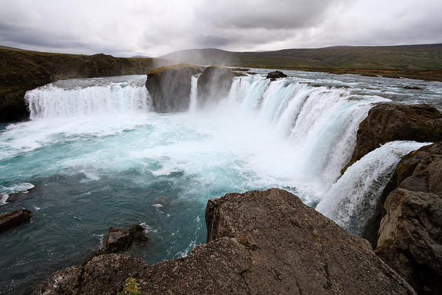 Waterfall of Godsin Iceland by Stig Nygaard